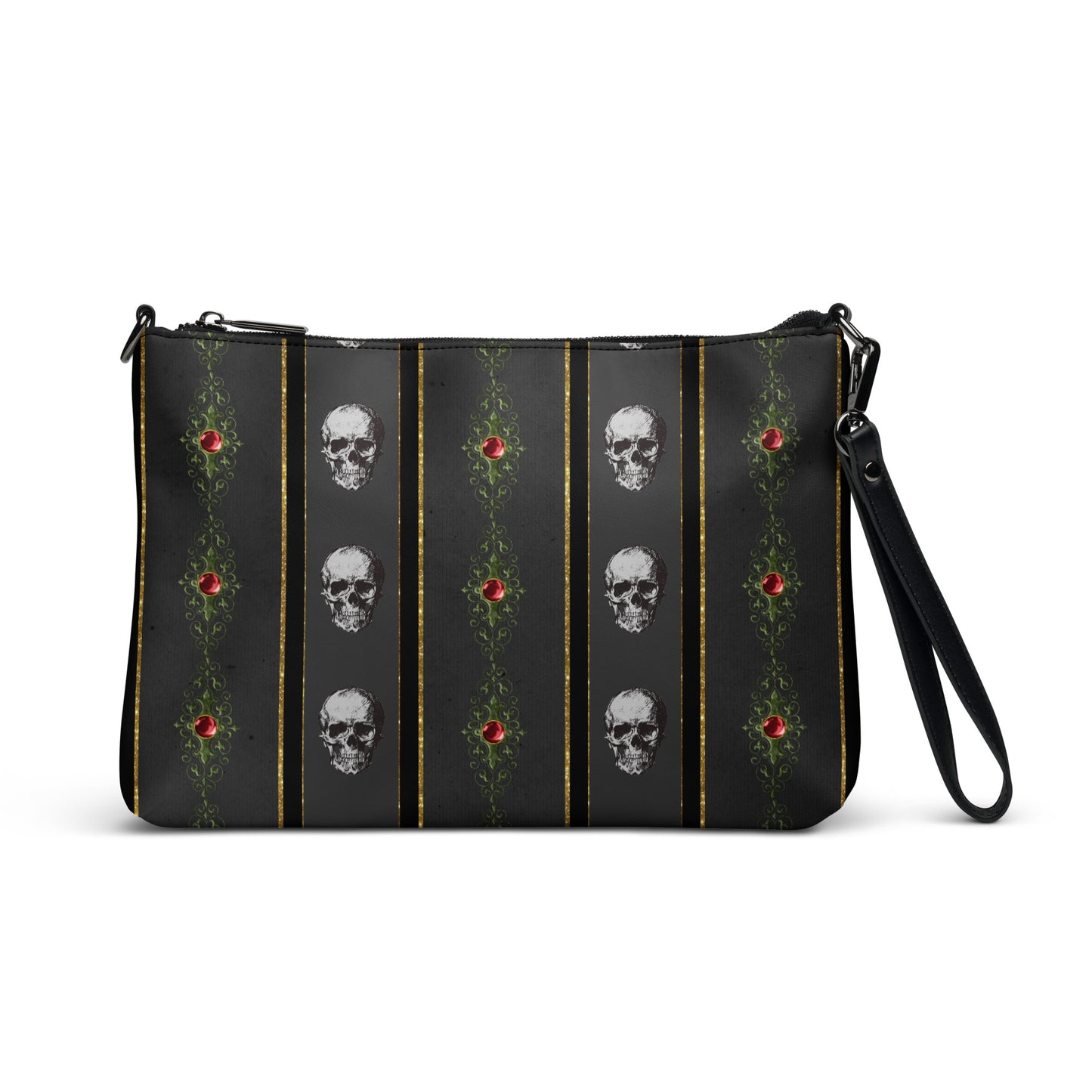 Holiday Skulls Crossbody Bag