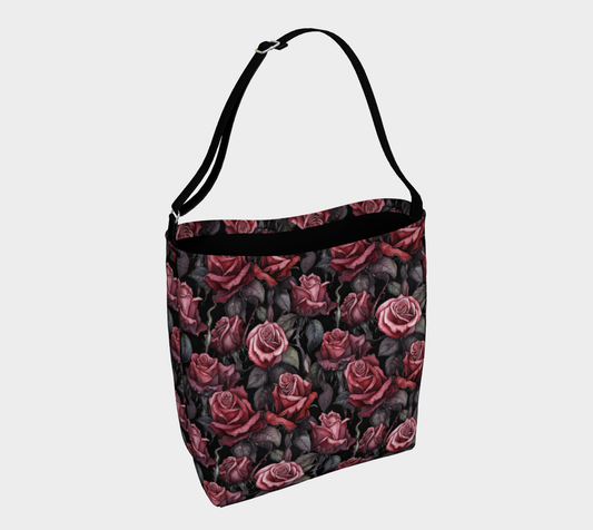 Pink Roses Day Bag